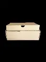 Caja Mediana Rectangular Kraft – Corrugado | 29 × 15 × 8 cm (rígida)